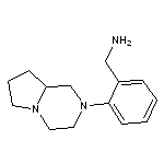 1-(2-hexahydropyrrolo[1,2-a]pyrazin-2(1H)-ylphenyl)methanamine 3HCl