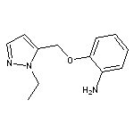 2-[(1-ethyl-1H-pyrazol-5-yl)methoxy]aniline