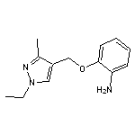 2-[(1-ethyl-3-methyl-1H-pyrazol-4-yl)methoxy]aniline 2HCl