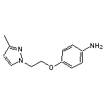 4-[2-(3-methyl-1H-pyrazol-1-yl)ethoxy]aniline