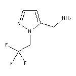 1-[1-(2,2,2-trifluoroethyl)-1H-pyrazol-5-yl]methanamine