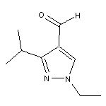 1-ethyl-3-isopropyl-1H-pyrazole-4-carbaldehyde