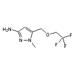 1-methyl-5-[(2,2,2-trifluoroethoxy)methyl]-1H-pyrazol-3-amine