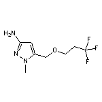 1-methyl-5-[(3,3,3-trifluoropropoxy)methyl]-1H-pyrazol-3-amine