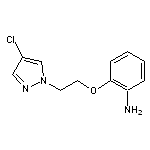 2-[2-(4-chloro-1H-pyrazol-1-yl)ethoxy]aniline