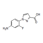 1-(4-Amino-2-fluorophenyl)-1H-pyrazole-3-carboxylic Acid