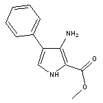 methyl 3-amino-4-phenyl-1H-pyrrole-2-carboxylate