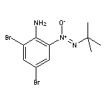 2,4-dibromo-6-(tert-butyl-NNO-azoxy)aniline