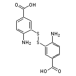 4-amino-3-[(2-amino-5-carboxyphenyl)dithio]benzoic acid