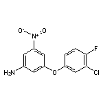 3-(3-chloro-4-fluorophenoxy)-5-nitroaniline