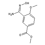 methyl 3-[(E)-amino(hydroxyimino)methyl]-4-methoxybenzoate