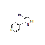 4-(4-Bromo-3-pyrazolyl)pyridine