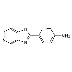 4-[1,3]oxazolo[4,5-c]pyridin-2-ylaniline