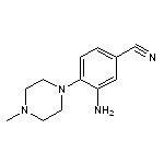 3-amino-4-(4-methylpiperazino)benzonitrile