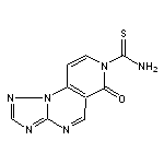 6-oxopyrido[3,4-e][1,2,4]triazolo[1,5-a]pyrimidine-7(6H)-carbothioamide