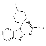 1-methyl-1’H-spiro[piperidine-4,4’-[1,3,5]triazino[1,2-a]benzimidazol]-2’-amine