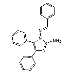 N-(2-amino-4,5-diphenyl-1H-imidazol-1-yl)-N-[(E)-1-phenylmethylidene]amine