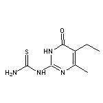 N-(5-ethyl-4-methyl-6-oxo-1,6-dihydro-2-pyrimidinyl)thiourea