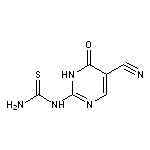 N-(5-cyano-6-oxo-1,6-dihydro-2-pyrimidinyl)thiourea