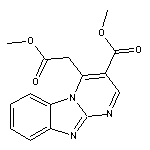 methyl 4-(2-methoxy-2-oxoethyl)pyrimido[1,2-a][1,3]benzimidazole-3-carboxylate