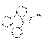 4,5-diphenylimidazo[1,5-b]pyridazin-7-amine