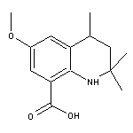 6-methoxy-2,2,4-trimethyl-1,2,3,4-tetrahydro-8-quinolinecarboxylic acid