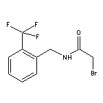 2-bromo-N-[2-(trifluoromethyl)benzyl]acetamide