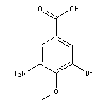 3-amino-5-bromo-4-methoxybenzoic acid