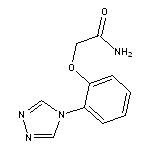 2-[2-(4H-1,2,4-triazol-4-yl)phenoxy]acetamide