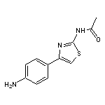 N-[4-(4-aminophenyl)-1,3-thiazol-2-yl]acetamide