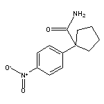 1-(4-nitrophenyl)-1-cyclopentanecarboxamide