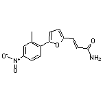 (E)-3-[5-(2-methyl-4-nitrophenyl)-2-furyl]-2-propenamide