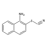 1-amino-2-naphthyl thiocyanate