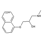 1-(methylamino)-3-(1-naphthyloxy)-2-propanol