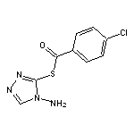 4-amino-4H-1,2,4-triazol-3-yl 4-chloro-1-benzenecarbothioate