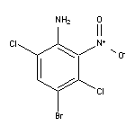 4-bromo-3,6-dichloro-2-nitroaniline