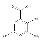 3-amino-5-chloro-2-hydroxybenzoic acid