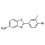 2-(4-bromo-3-methylphenyl)-1,3-benzoxazol-5-amine