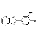 2-bromo-5-[1,3]oxazolo[4,5-b]pyridin-2-ylaniline