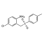 4-chloro-2-{[(4-methylphenyl)sulfonyl]methyl}aniline