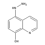 5-hydrazino-8-quinolinol