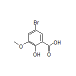 5-Bromo-3-methoxysalicylic Acid