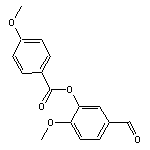 5-formyl-2-methoxyphenyl 4-methoxybenzoate