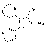 2-amino-4,5-diphenyl-3-thienyl cyanide