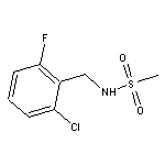 N-(2-chloro-6-fluorobenzyl)methanesulfonamide