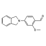 4-(1,3-dihydro-2H-isoindol-2-yl)-2-methoxybenzaldehyde