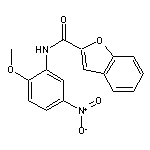 N-(2-methoxy-5-nitrophenyl)-1-benzofuran-2-carboxamide