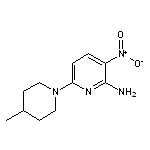 6-(4-methylpiperidino)-3-nitro-2-pyridinamine