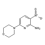 6-morpholino-3-nitro-2-pyridinamine