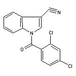 1-(2,4-dichlorobenzoyl)-1H-indol-3-yl cyanide